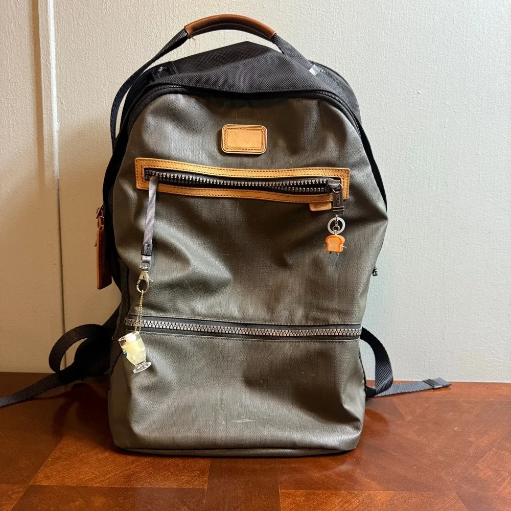TUMI ALPHA‎ BRAVO cannon Backpack Black Grey